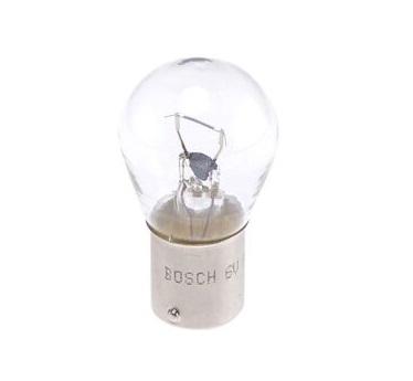 Bec auto P21W 12V 21W BA15s pentru iluminarea numărului de înmatriculare - BOSCH Pure Light 1987301017